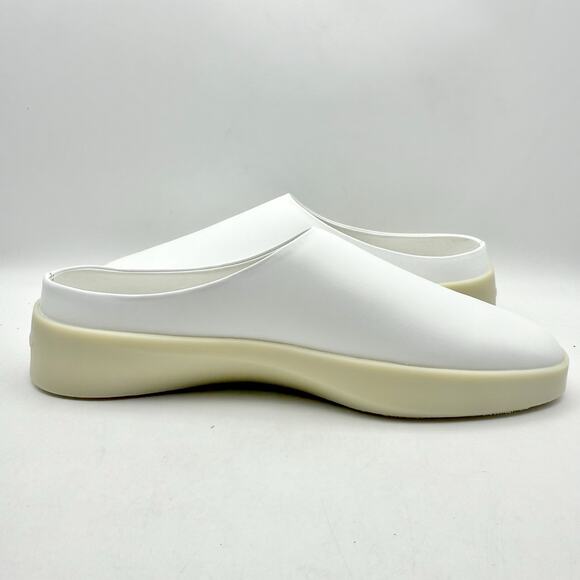 Wolf & Shepherd Mens Cruise Mule Slip On Shoes US 11 EU 44 White NIB main image 10